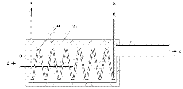 High-viscosity fuel preheating system for diesel engine