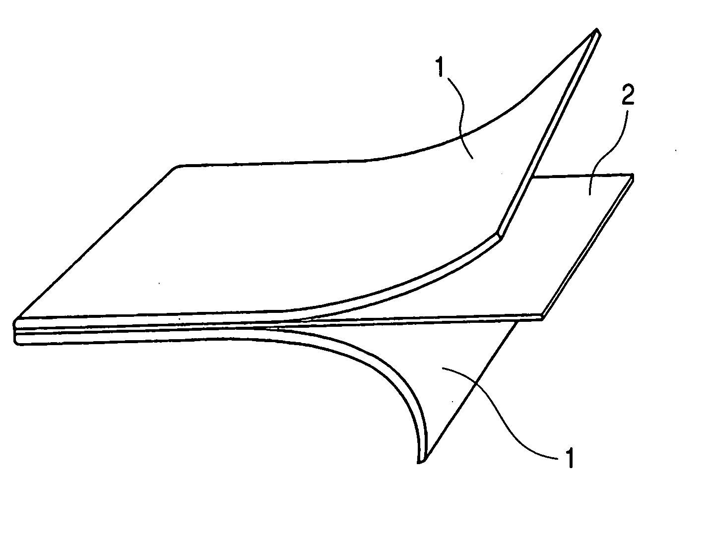 Gas-premeable laminated sheet