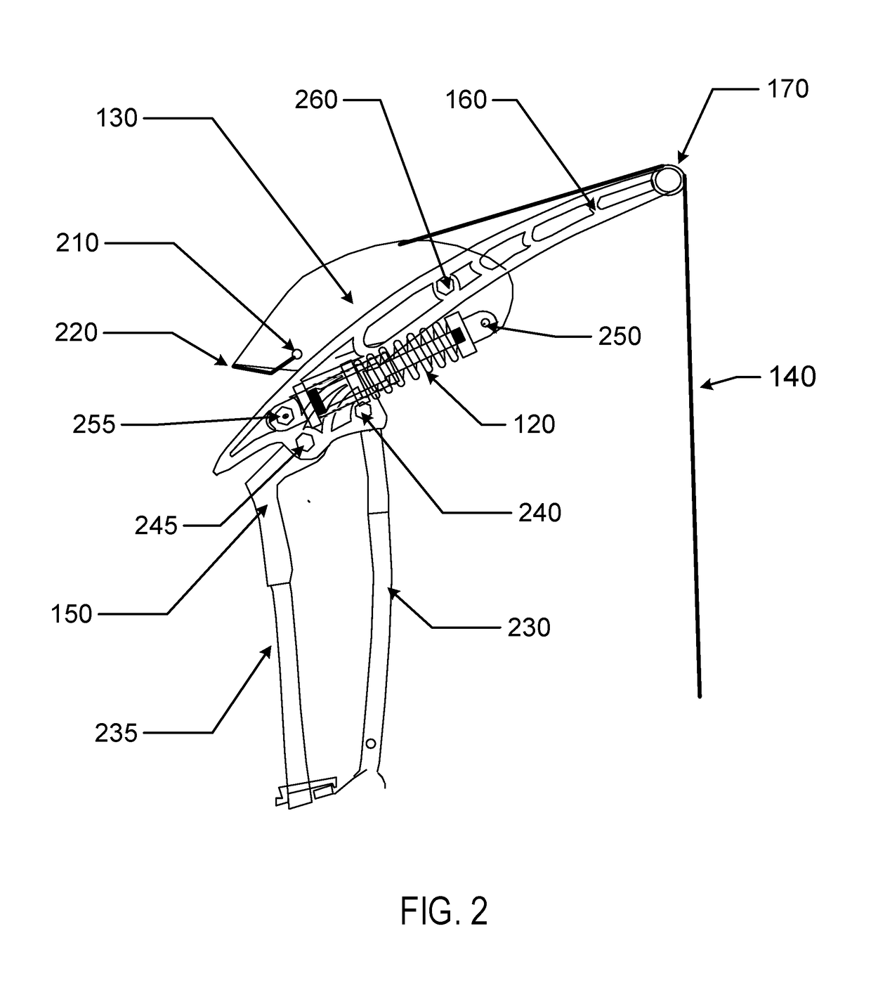 Foldable force capacitor sport bow