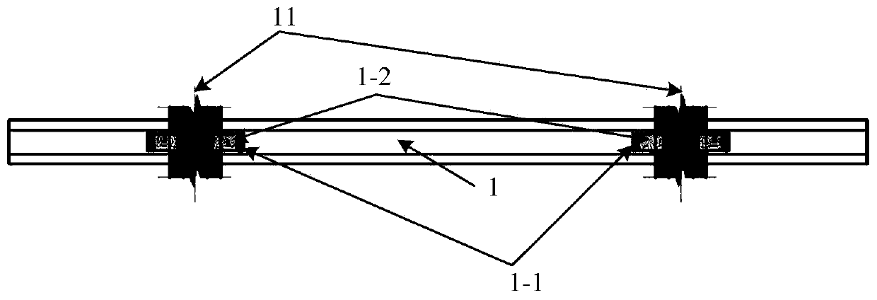 Underpass railway frame box culvert jacking construction device and construction method thereof