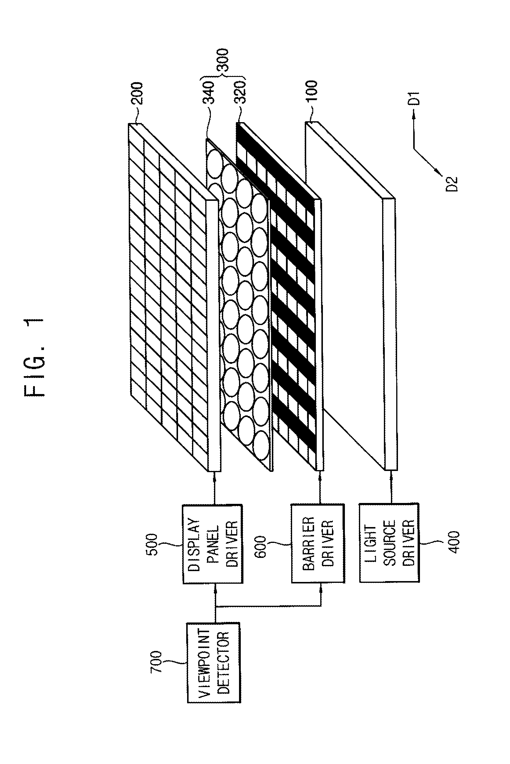 Display apparatus and method of displaying three dimensional images using the same