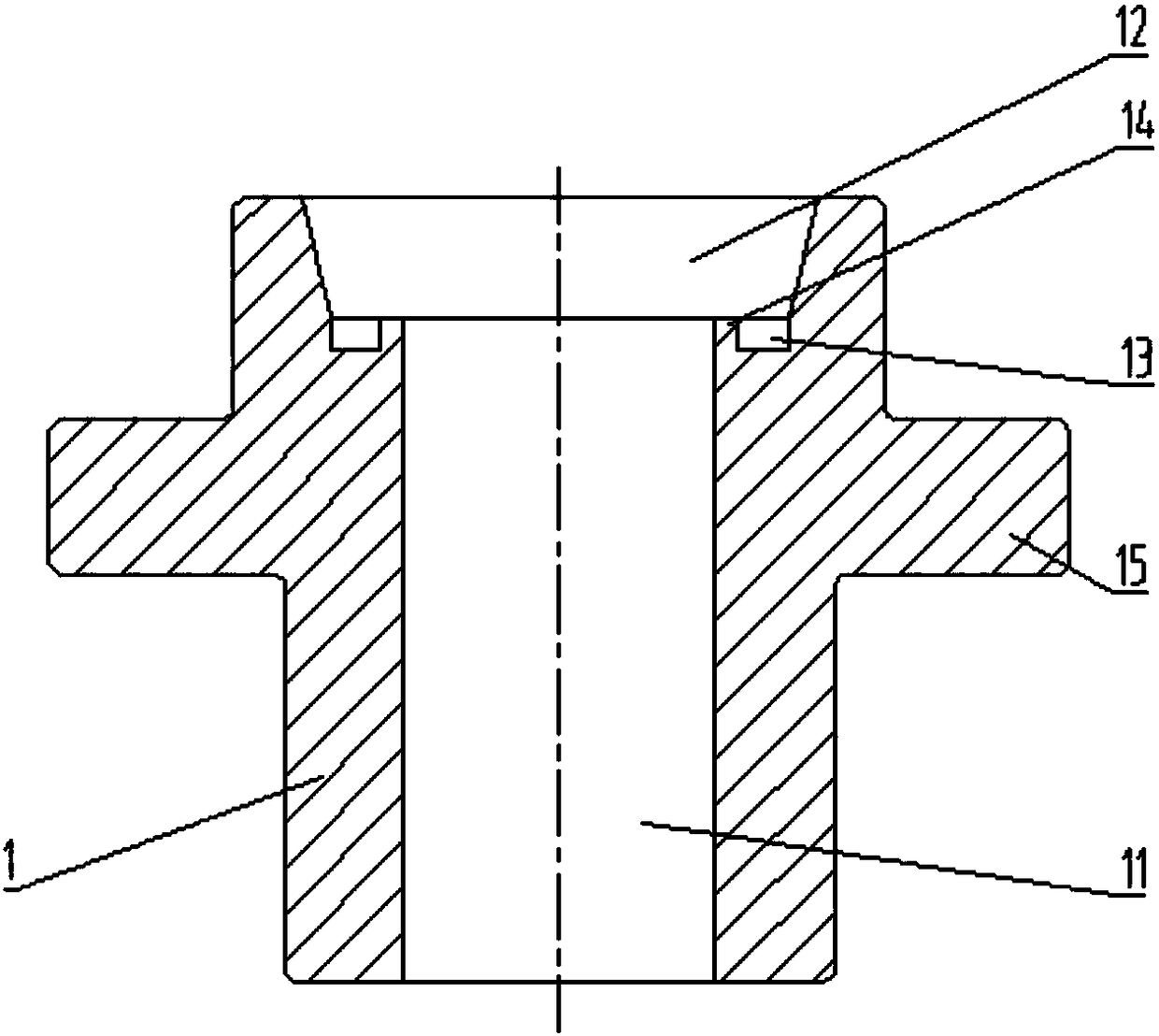 Taper bearing press-fitting fixture and bearing press-fitting fixture for vehicle steering column