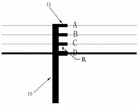 Mobile trolley positioning device and positioning method