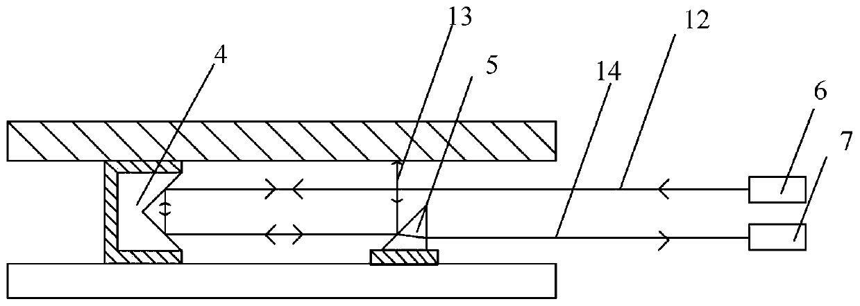 Method for detecting roundness and straightness of large deep hole part in boring process