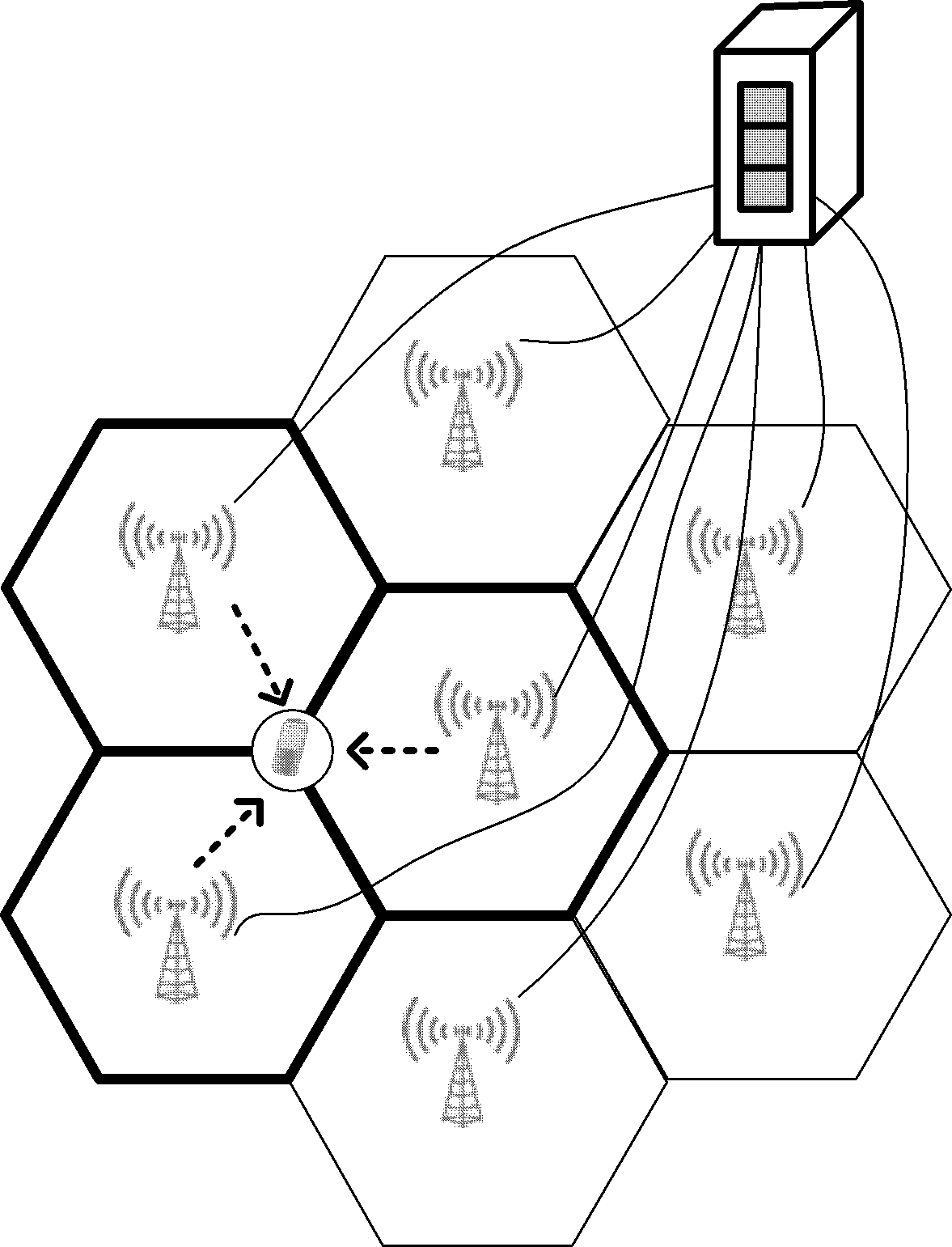 Processing method and device for pilot frequency in multi-point cooperative transmission system