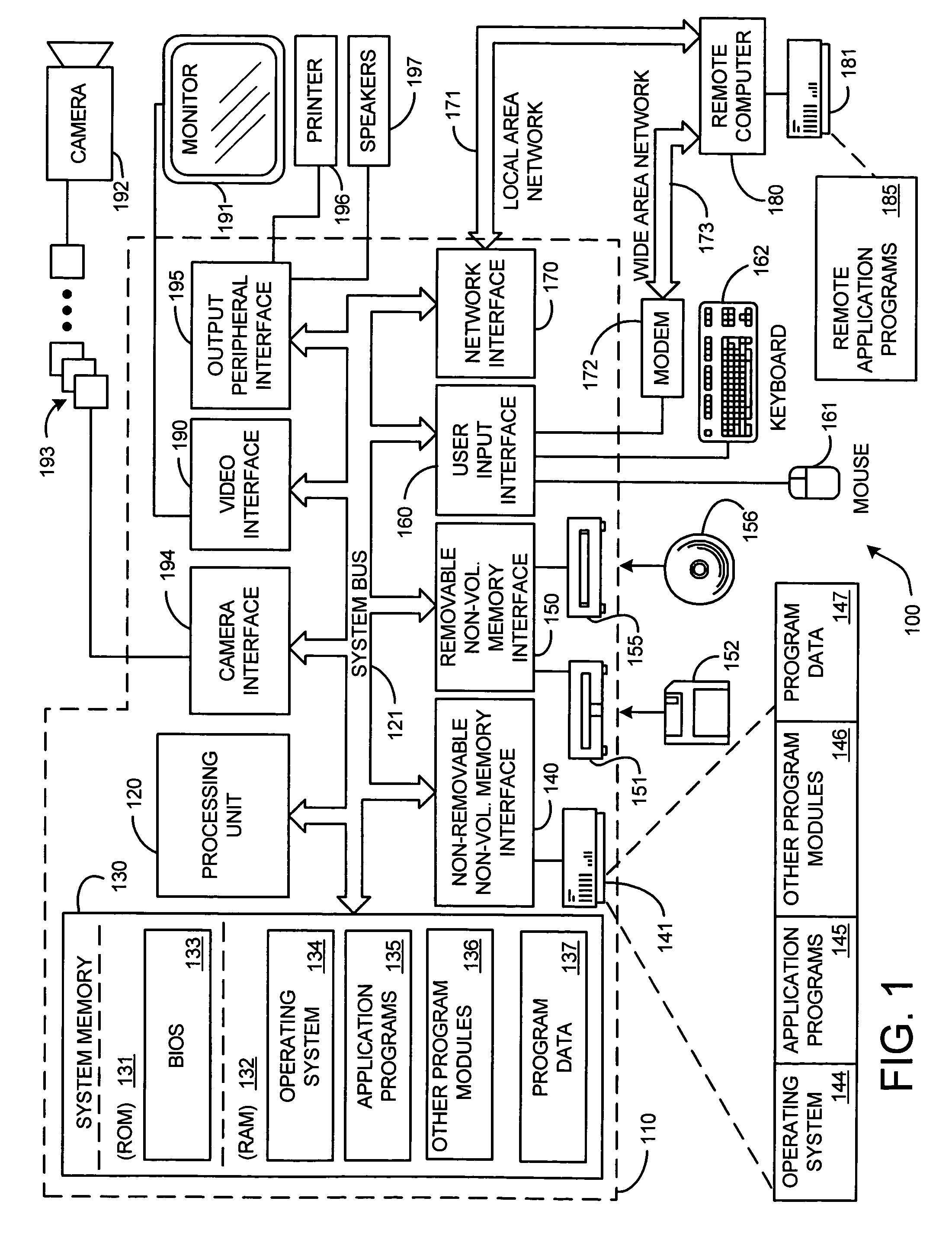 System and process for presenting search results in a tree format