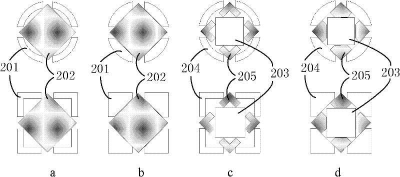 TSV (through silicon via) chip bonding structure