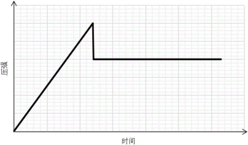 Test device for membrane adhesion fastness of membrane-coated air filter felt and test method