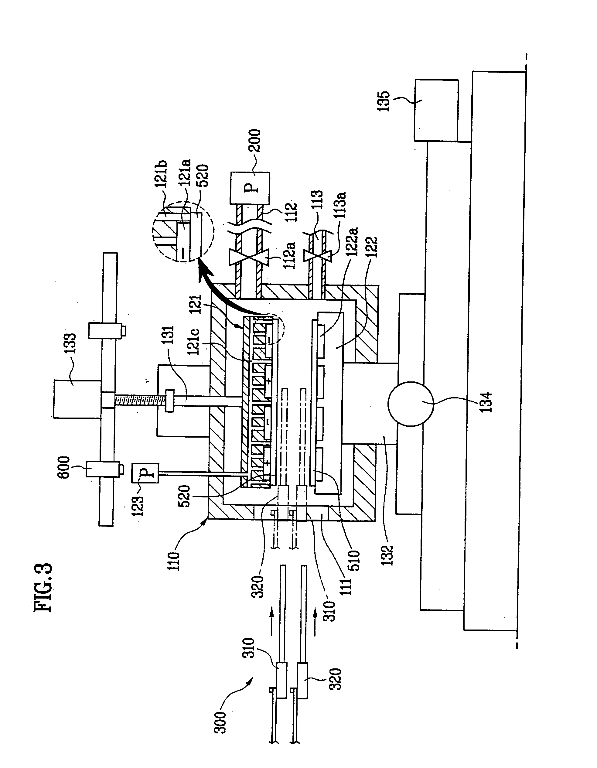 Stage structure in bonding machine and method for controlling the same