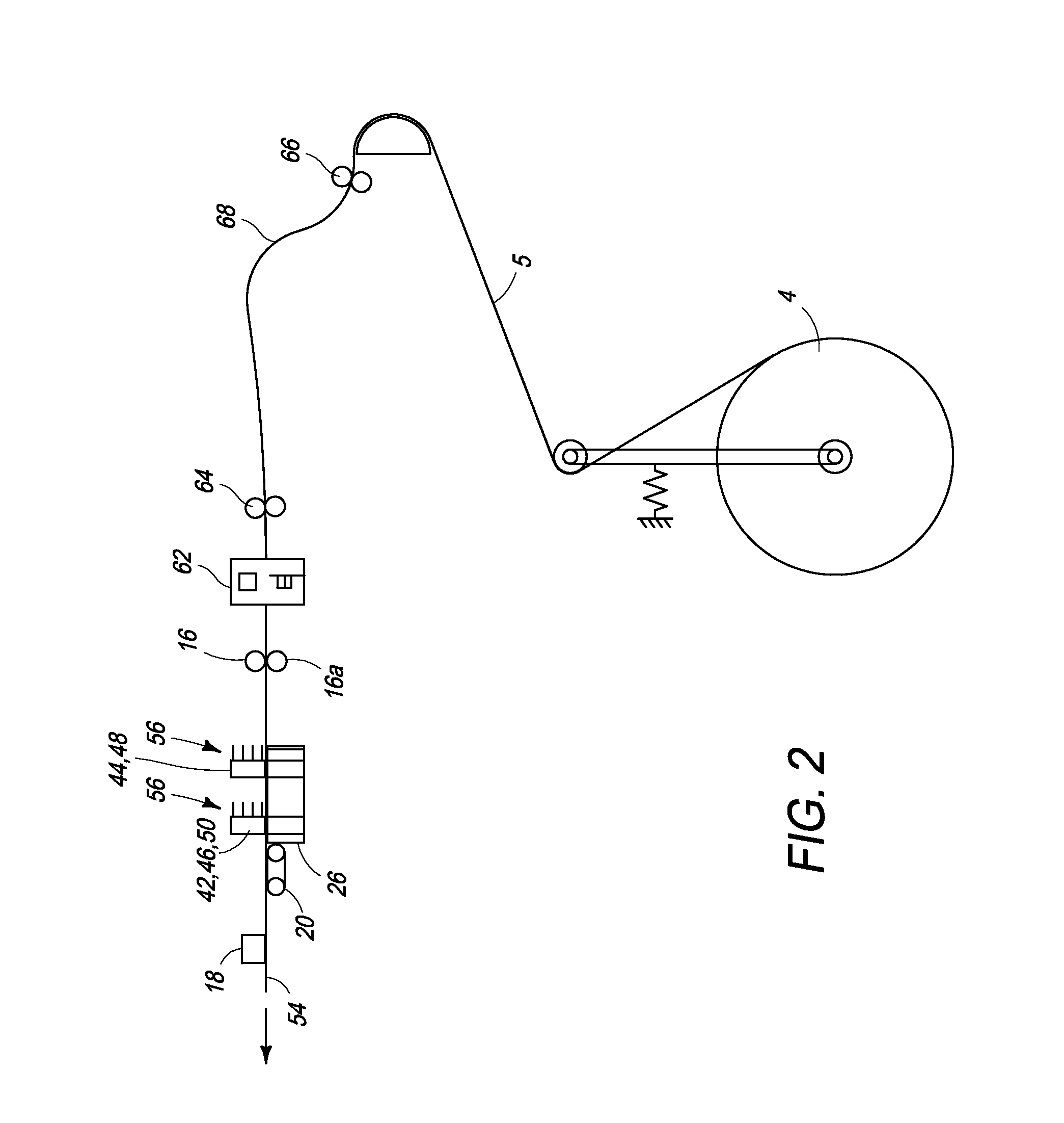 Printer with vacuum belt assembly having non-apertured belts