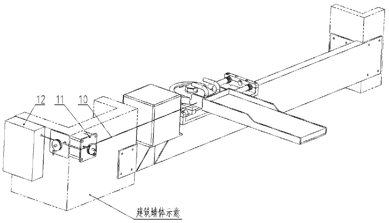 Beam shielding device for industrial electron accelerator