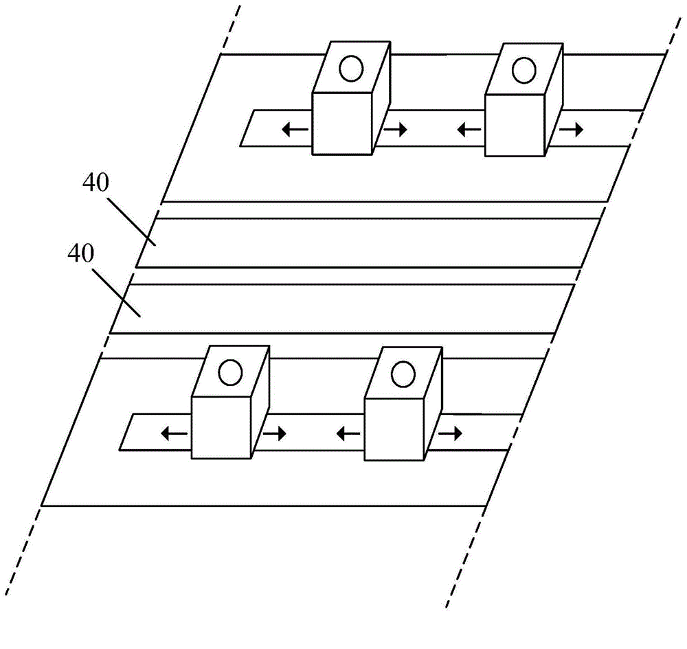 Device and method for regulating and controlling density of soilless cultured plants of plant factory