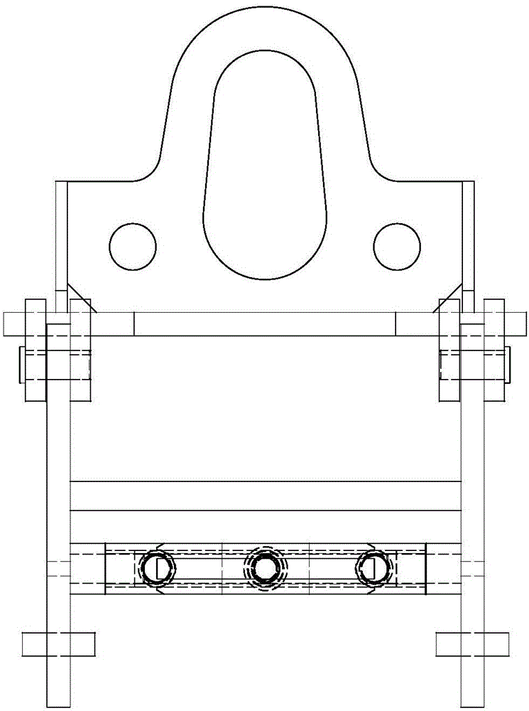 Lifter suitable for excavator bucket rod