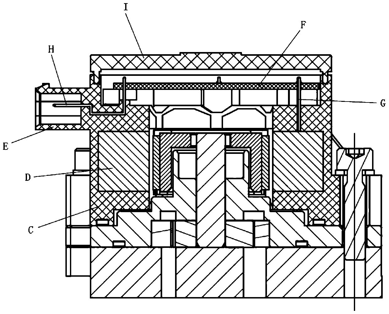 Motor oil pump