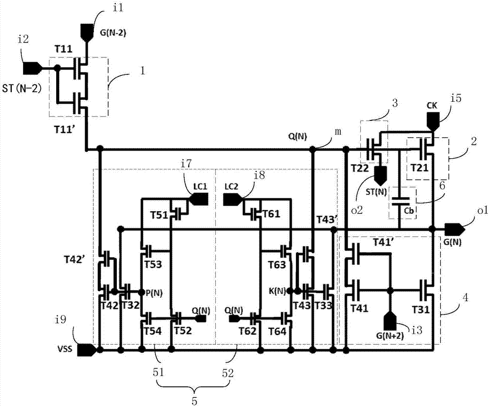 GOA circuit and liquid crystal display device