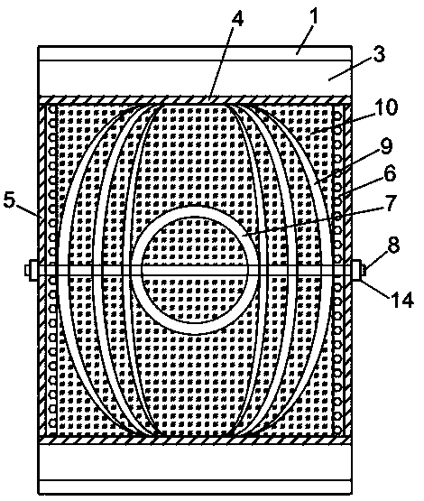 Multidirectional shock absorption damper