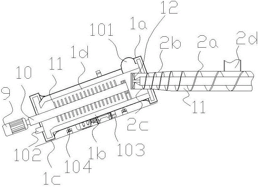 An animal carcass treatment device