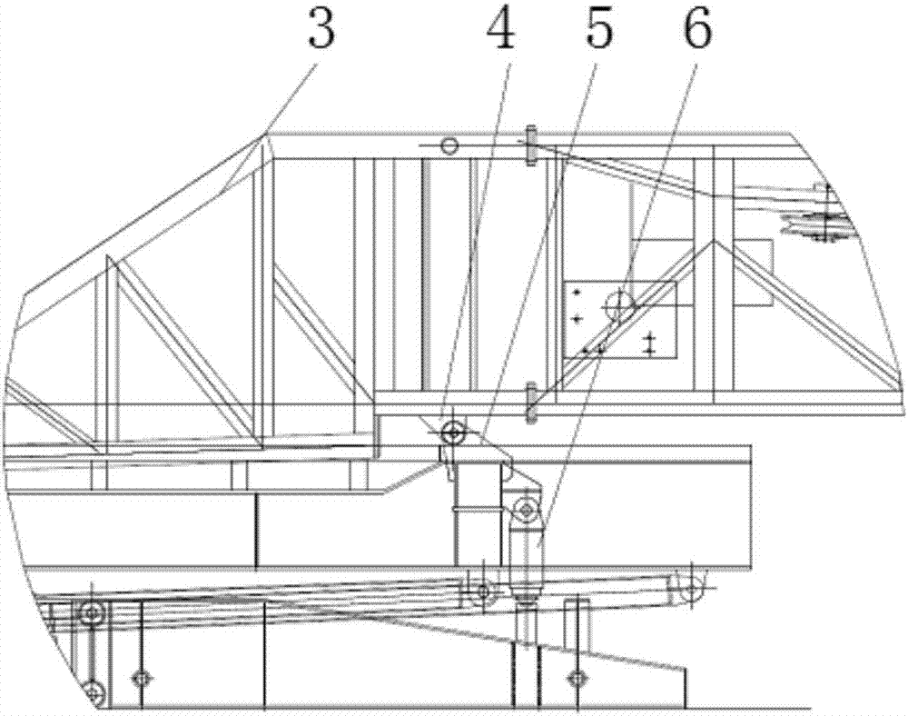 A matching welding method for hoisting connection lugs of co-lifting drilling rig