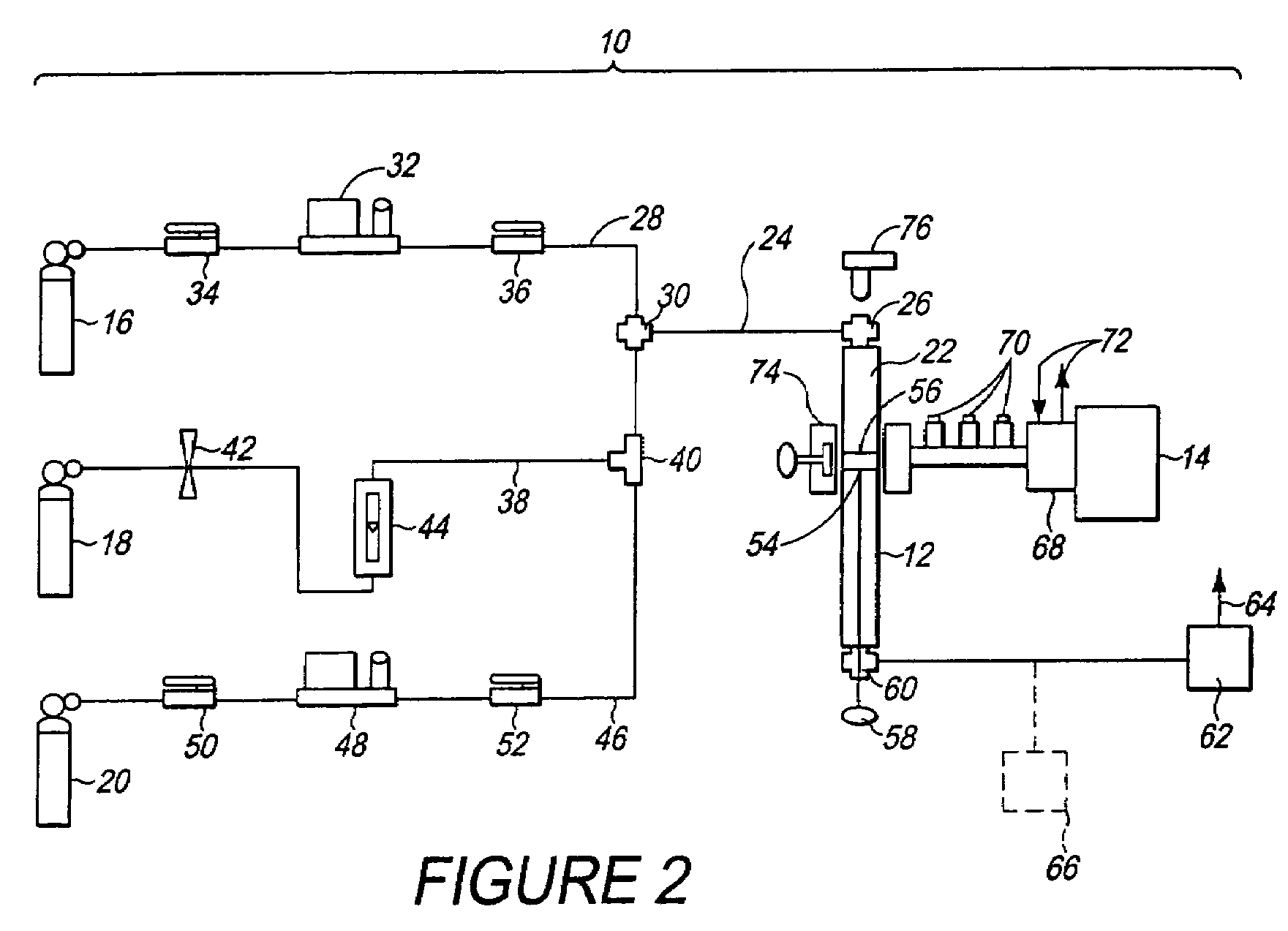 Method and system for producing a hydrogen enriched fuel using microwave assisted methane decomposition on catalyst