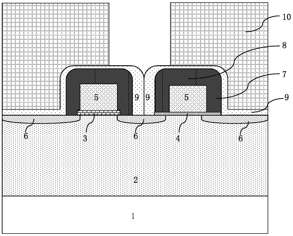 Method for improving SONOS memory reading operation capability