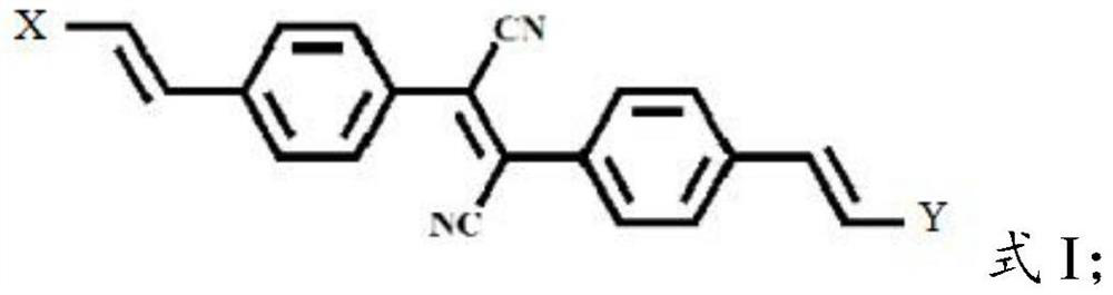 Cyano styrene derivative, preparation method and application thereof, polymer detection probe and fluorescence detection method