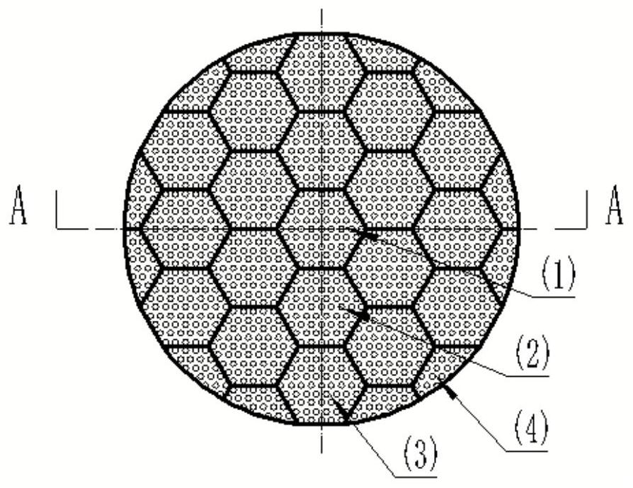 Heat accumulator for aluminum oxide ceramic hollow brick heat accumulation heater and preparation method of heat accumulator