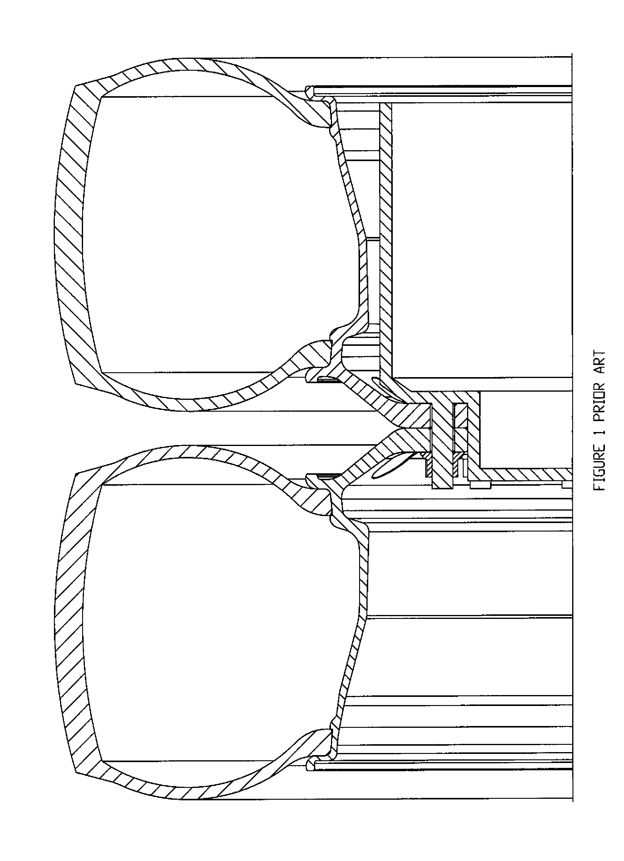 Dual wheels with common hub adapter