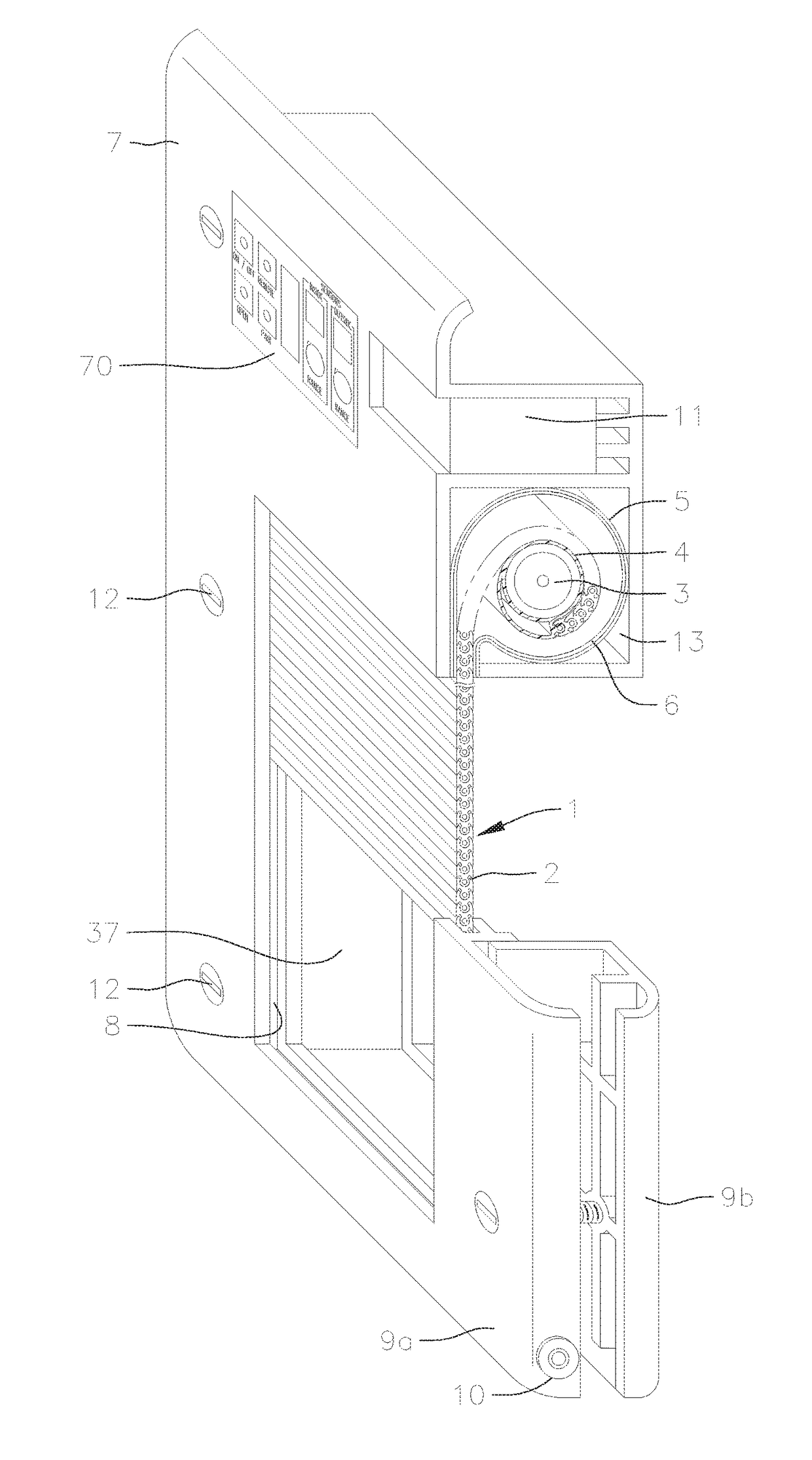 Pet door system having semi-flexible pet door