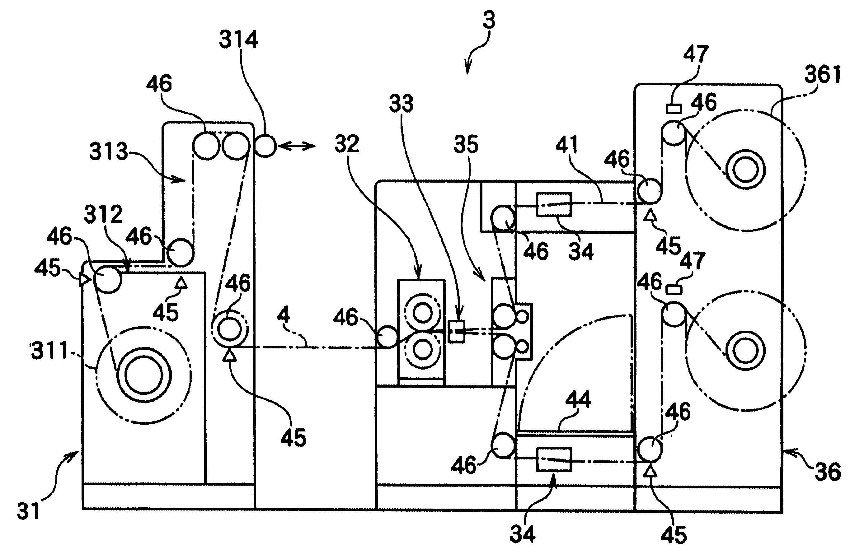 Slitter for an electrode raw material sheet and the slitting process