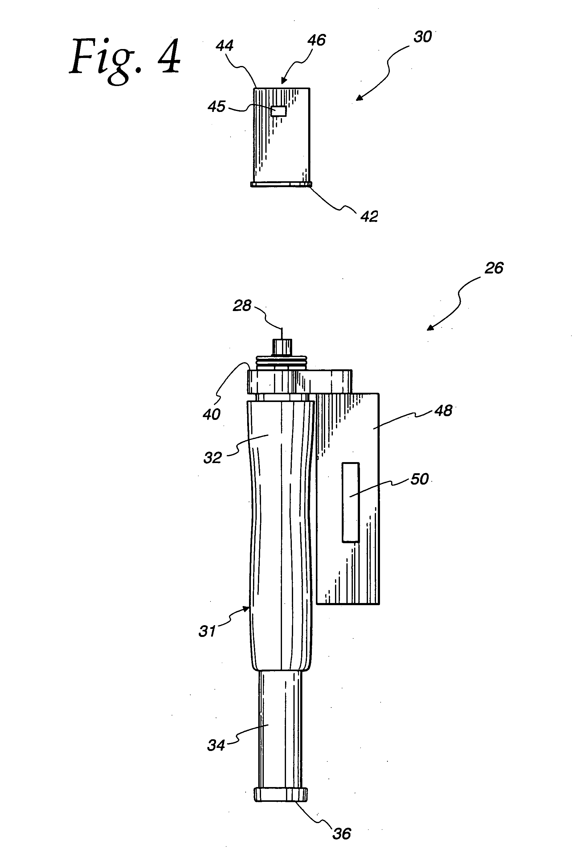 Diagnostic test strip for collecting and detecting an analyte a fluid sample and method for using same