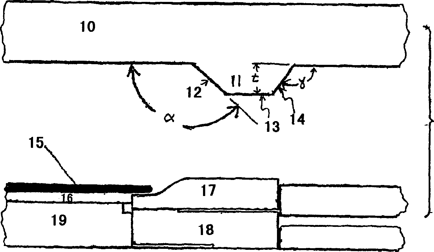 Stepped upper electrode for plasma processing uniformity