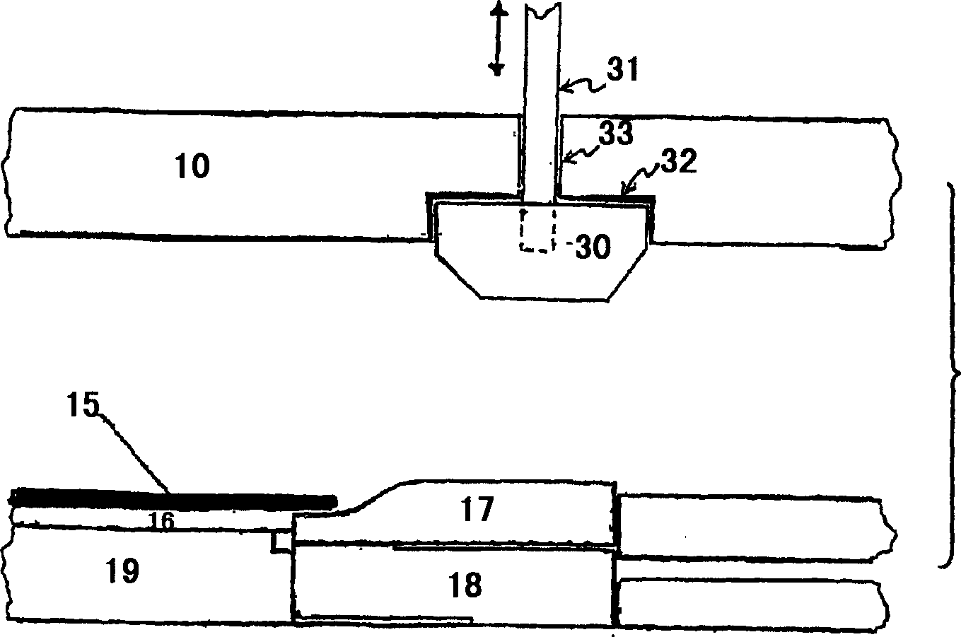 Stepped upper electrode for plasma processing uniformity