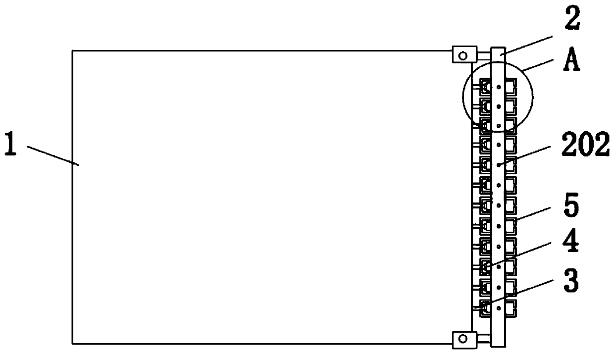 Thirty-two-channel matrix switch board