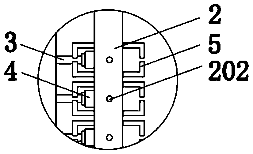 Thirty-two-channel matrix switch board