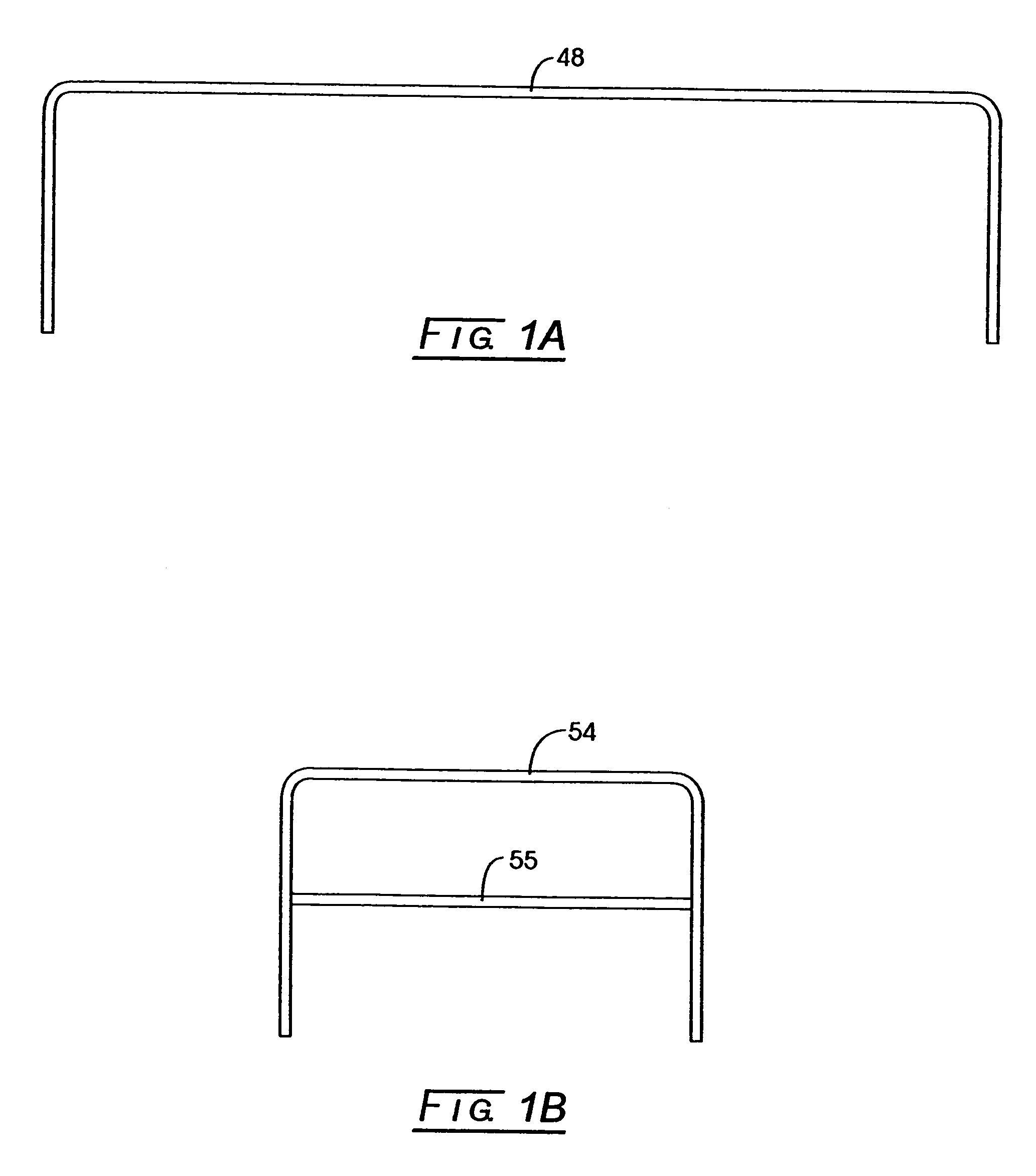 Open frame shelf assembly