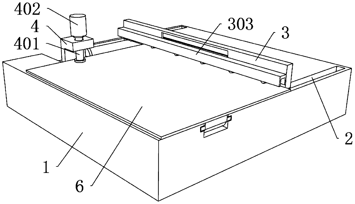 Feeding device of furniture production cutting machine