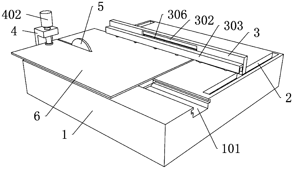 Feeding device of furniture production cutting machine