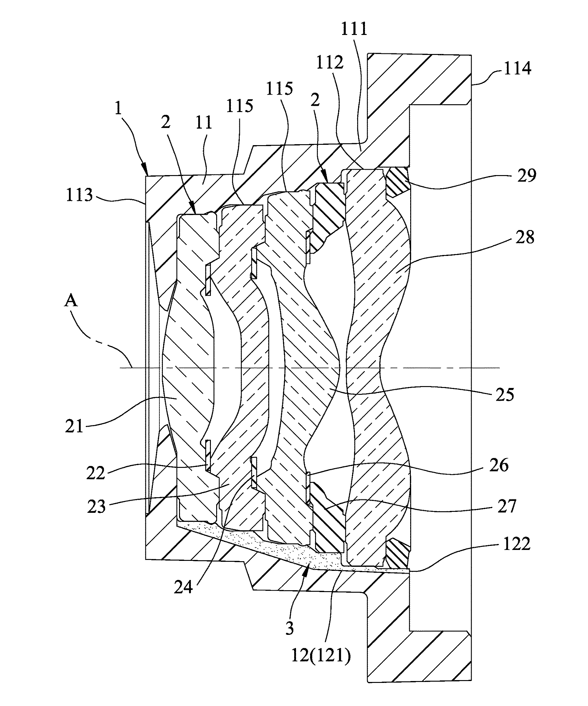 Lens barrel module and lens assembly including the same