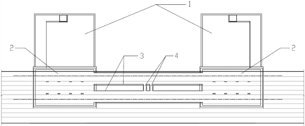 Building method for building subway station on soft land without occupying road