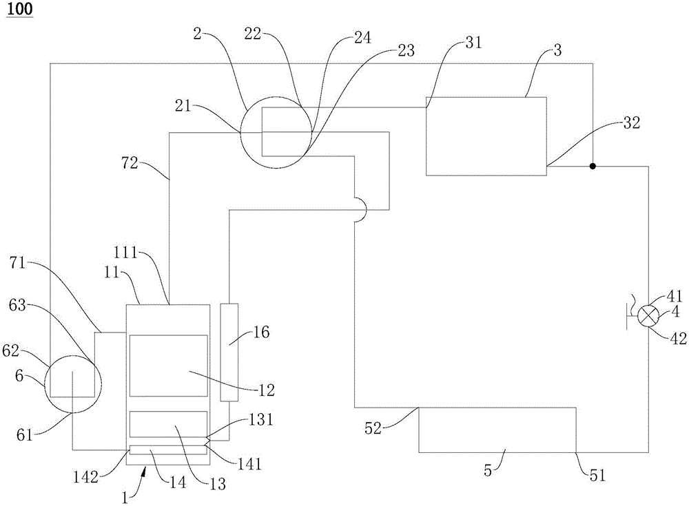 Refrigerating system and control method thereof