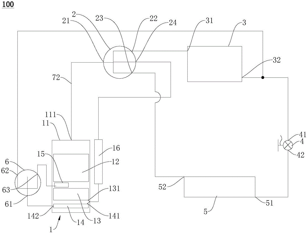 Refrigerating system and control method thereof