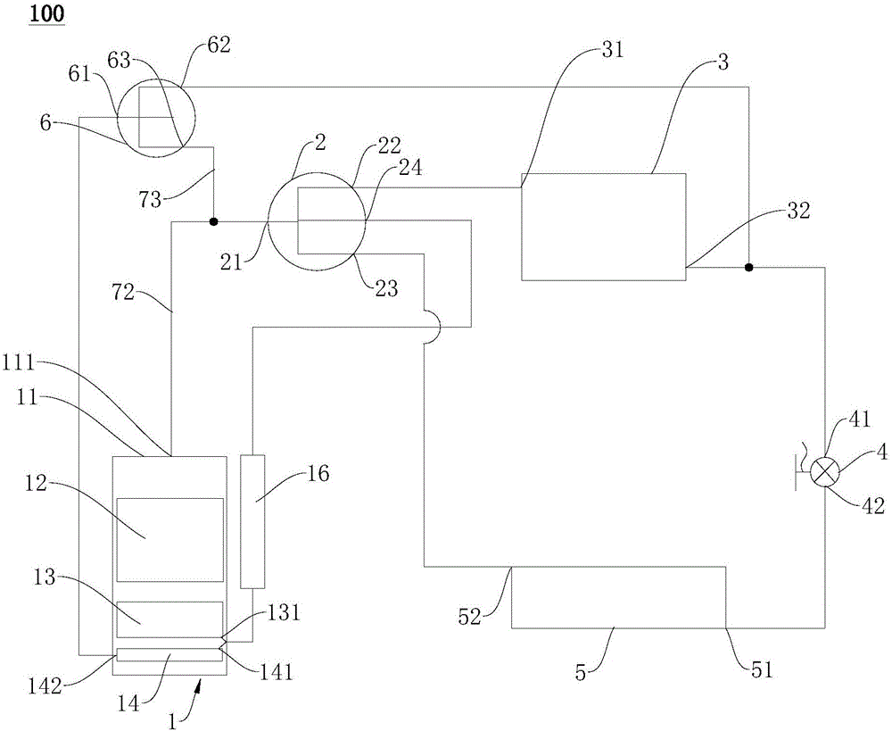 Refrigerating system and control method thereof