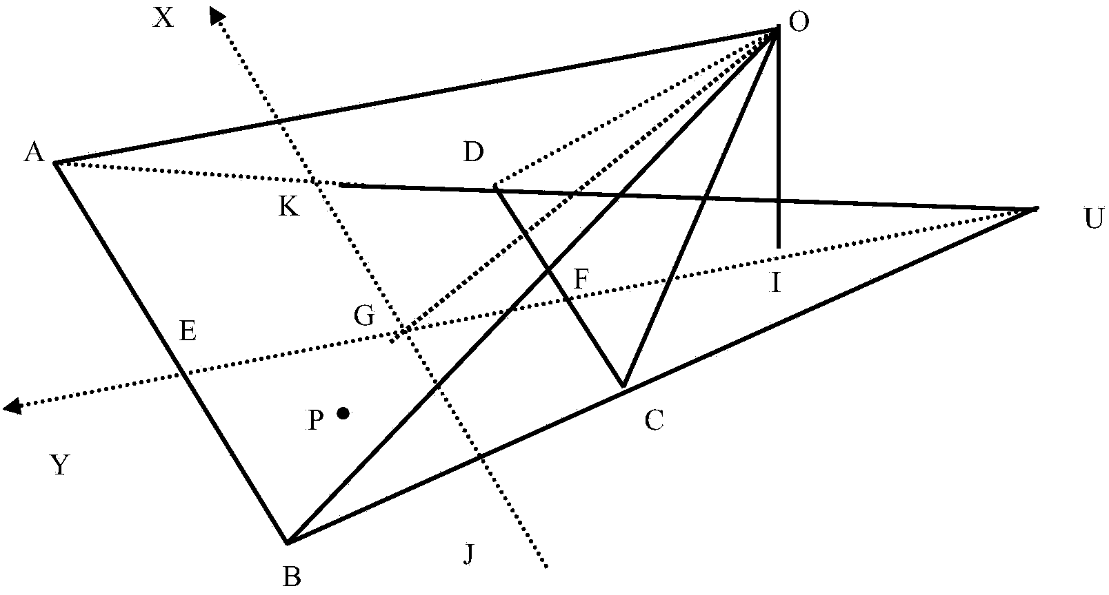 Real-time positioning method based on monocular vision