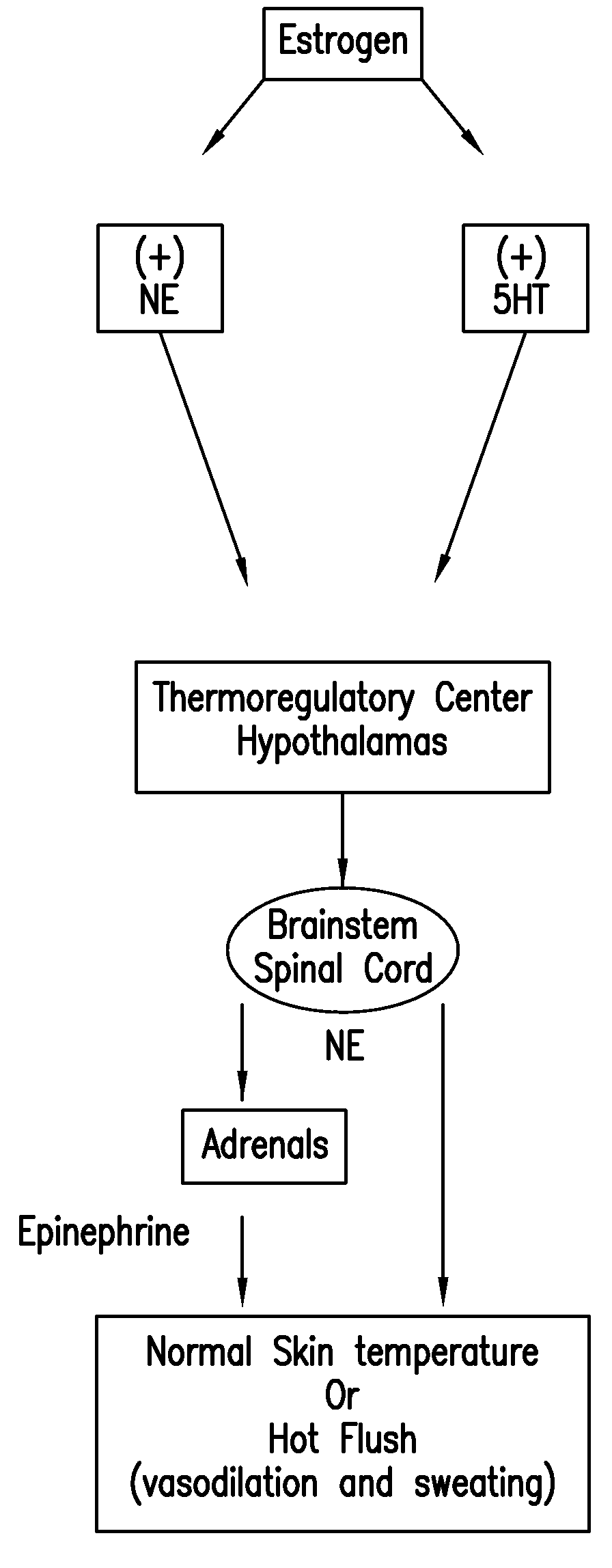 Use of norepinephrine reuptake modulators for preventing and treating vasomotor symptoms