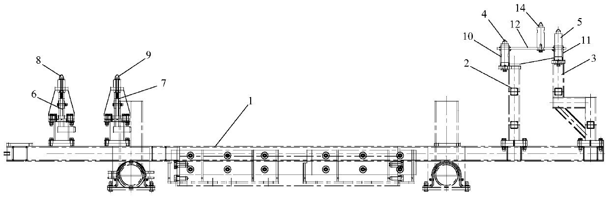 Vehicle body coating conveying equipment and using method thereof