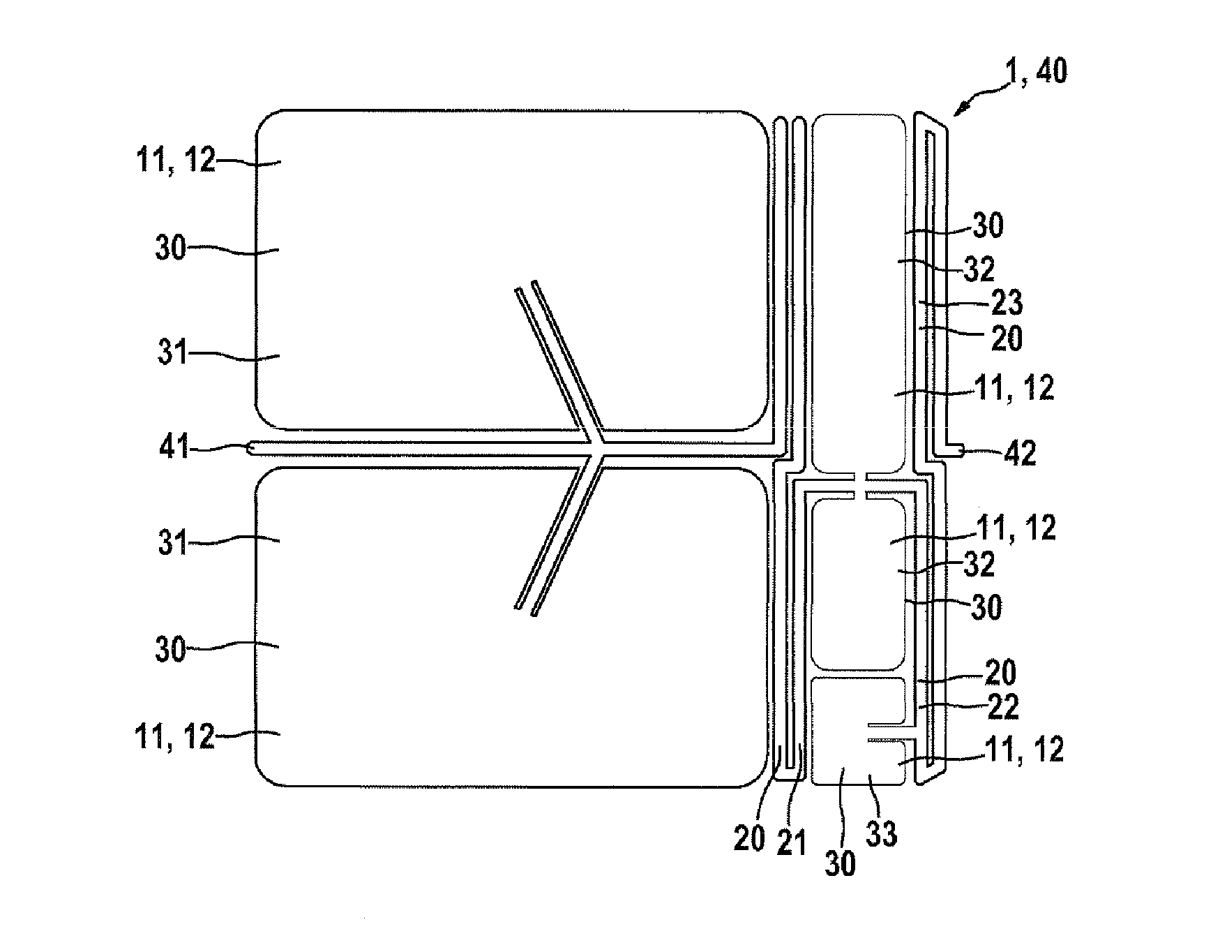 Protection device against electromagnetic interference