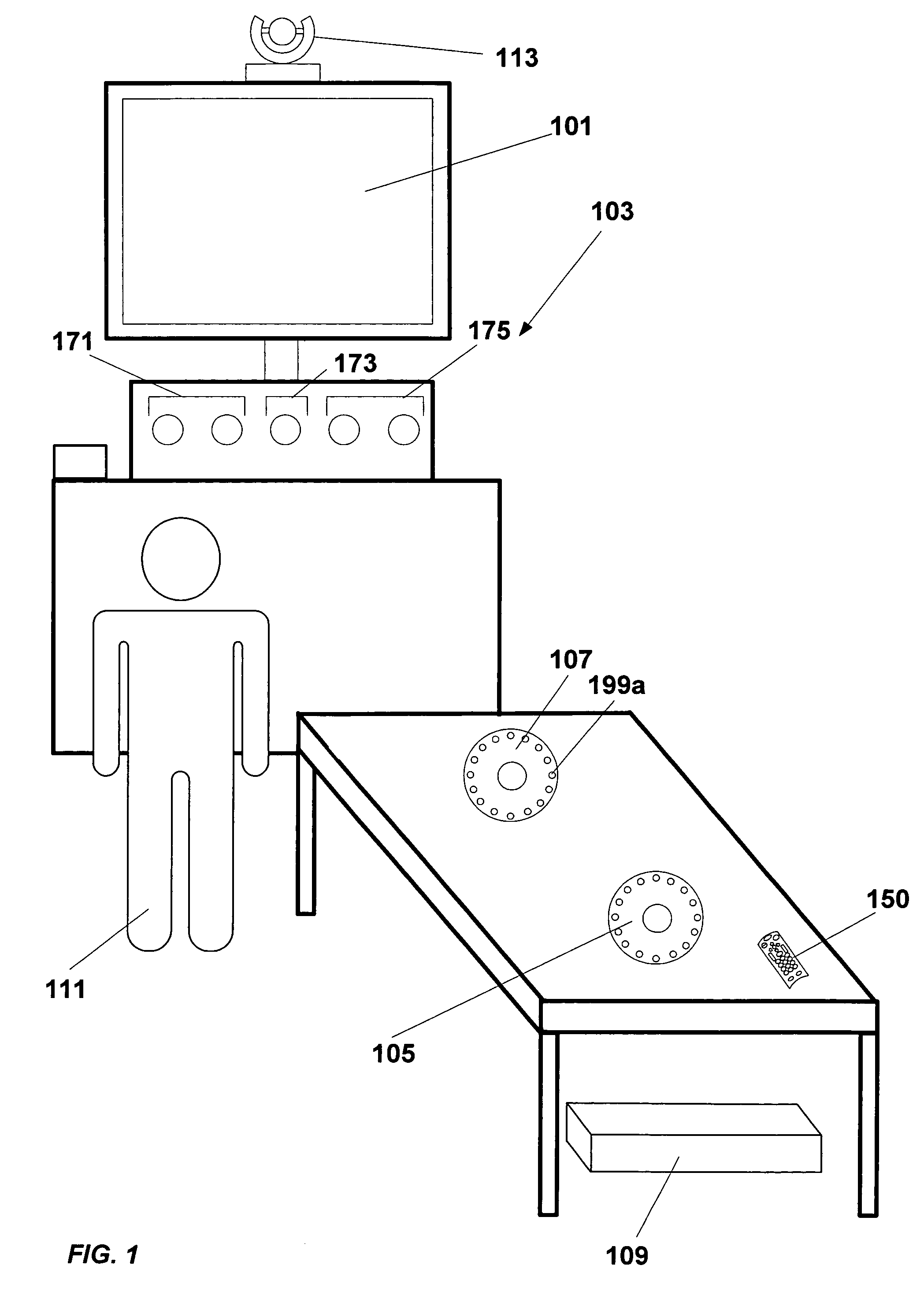 Video and audio conferencing system with spatial audio