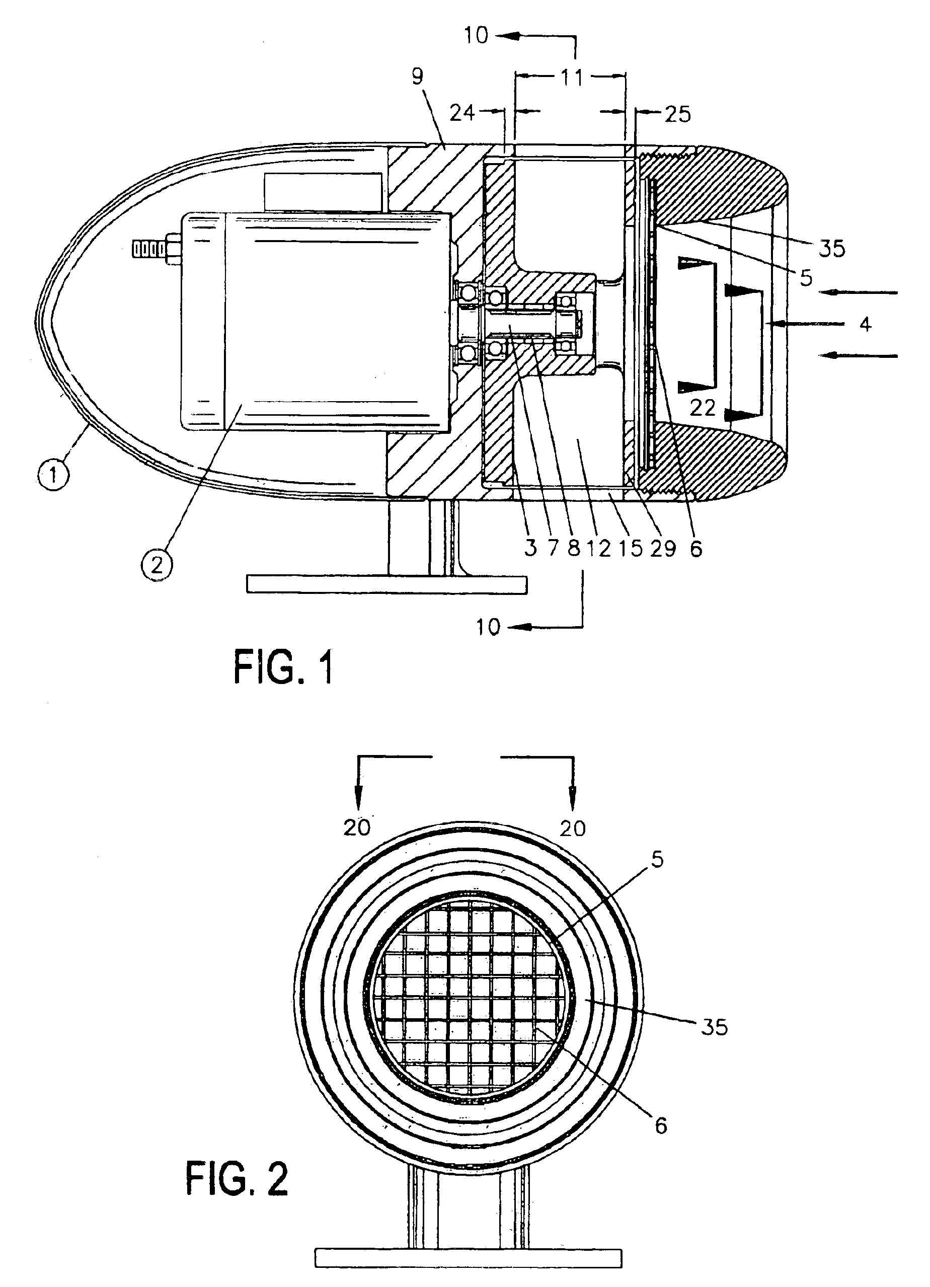 Reverberating mechanical siren