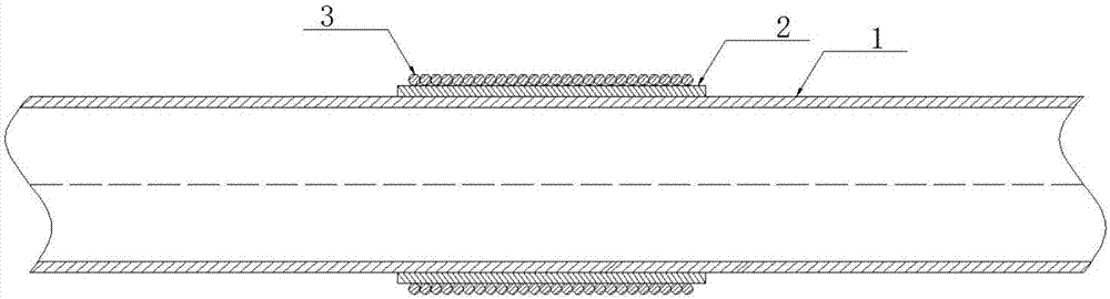 Deepwater pipeline buckle arrestor reinforcing method