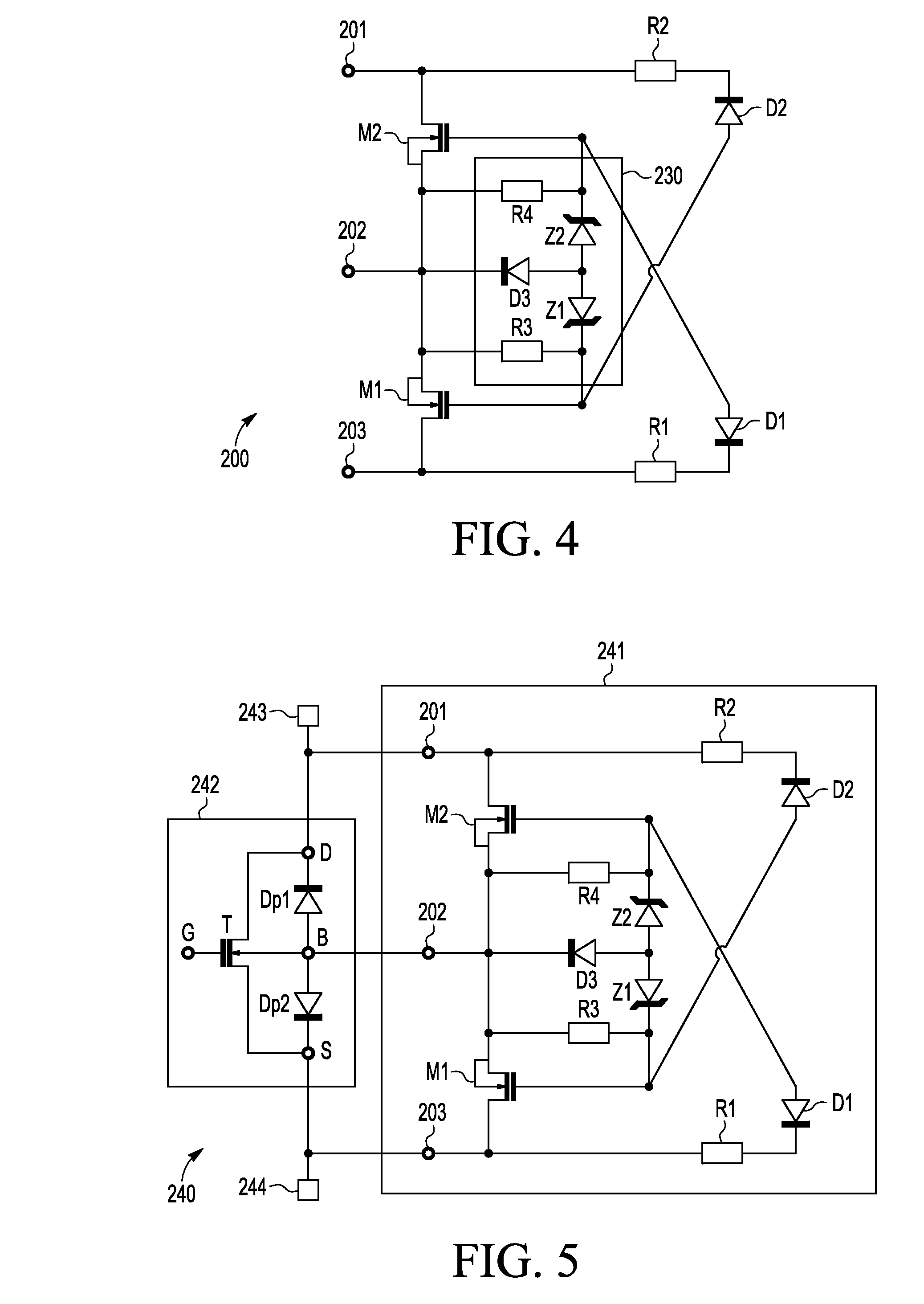 Transistor body control circuit and an integrated circuit